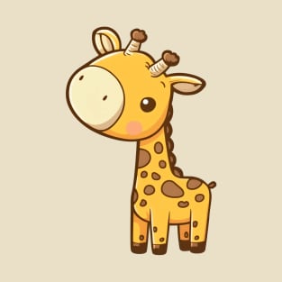 Giraffe cartoon for kids T-Shirt