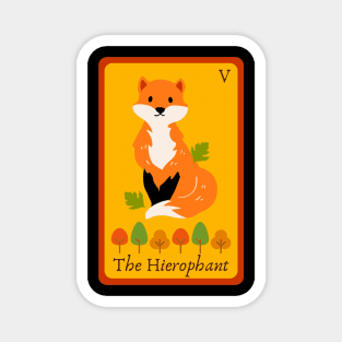 Autumn Tarot - The Hierophant Magnet