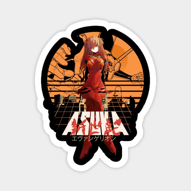 Asuka Langrey Magnet by Kaniart