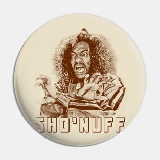 Sho'Nuff - retro vintage sketches Pin