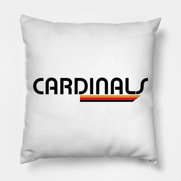 Cardinals Pillow by vanillaguy