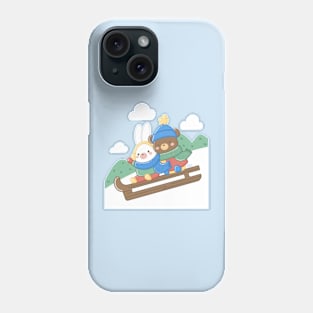 Funny winter days Phone Case