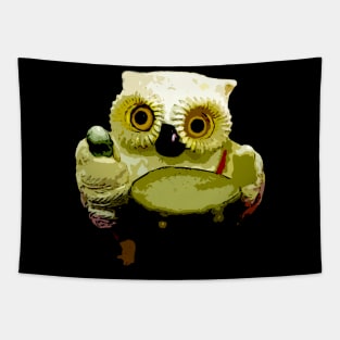 musician owl Tapestry