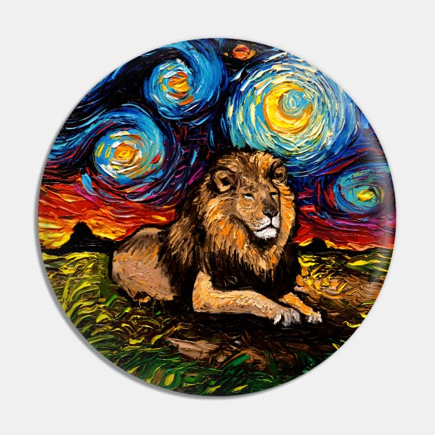 Serengeti Night Pin by sagittariusgallery