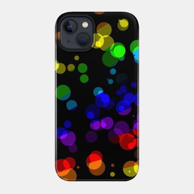 Rainbow Bubbles - Rainbow - Phone Case