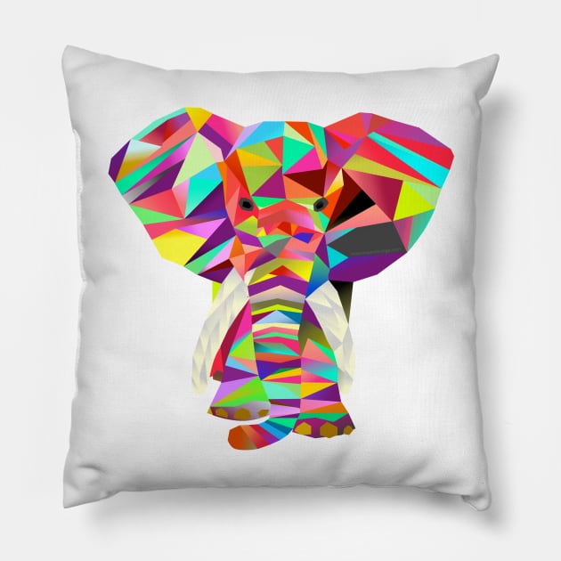 Emil Elefant Pillow by MissCoopersLounge