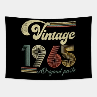 Retro Vintage 1965 59th Birthday Gift Men Women 59 Years Old Tapestry