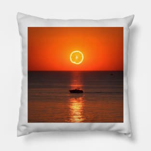 Beautiful sunset Pillow