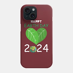 happy earth day 2024 gift april 22 Cute Teacher  Lover Rainbow Phone Case