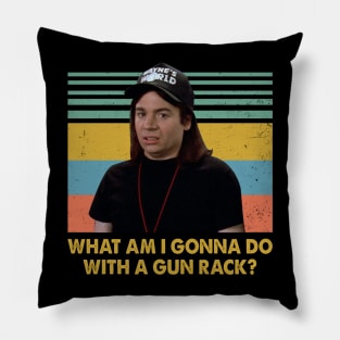 A Gun Vintage. Pillow