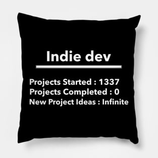 Indie Dev Projects Pillow