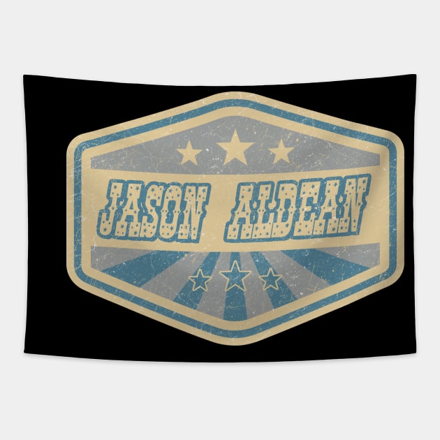 Jason Aldean Tapestry by KOKOS PAPA