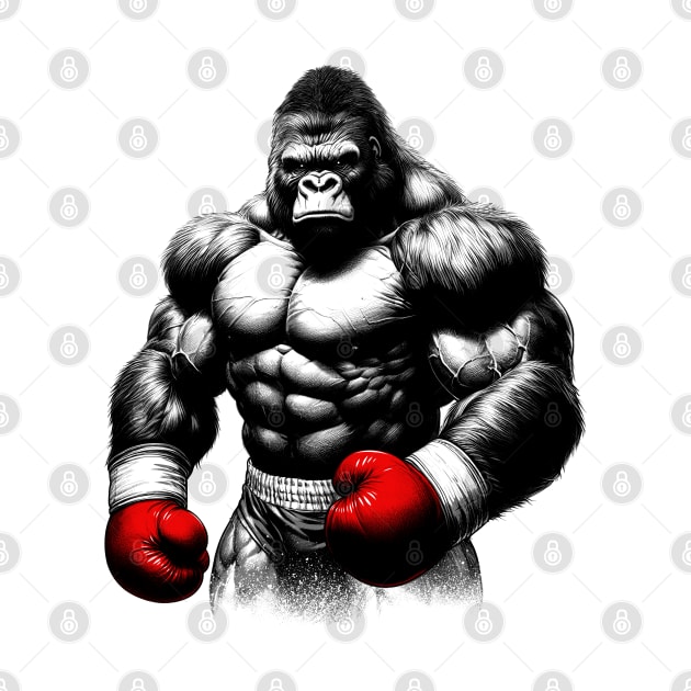 Gorilla boxer by albertocubatas