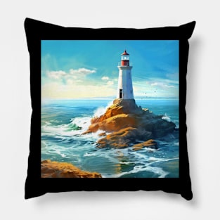 The lighthouse Pillow