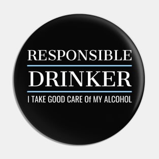 DRINKING TEAM / RESPONSIBLE DRINKER Pin