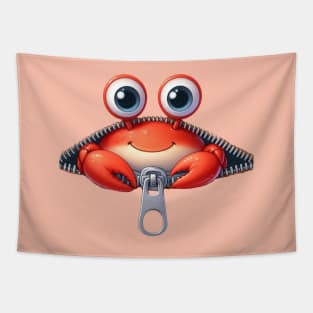 cute crab Tapestry