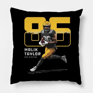 Malik Taylor Green Bay Outline Pillow