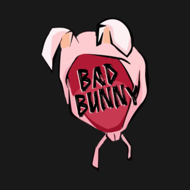 Rabbit Bad Bunny T Shirt Logo For Girls Mens Kids - Love Bats - Kids T-Shirt | TeePublic