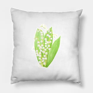 white lily in the valley 2020 Pillow