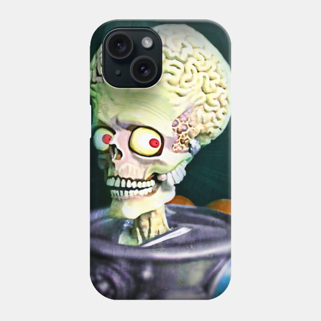 Mars Attacks Phone Case by RG Illustration