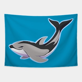 Pacific White-Sided Dolphin Tapestry