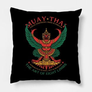 Muay Thai Sak Yant Garuda Pillow