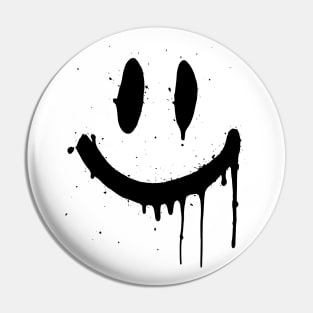 Just Smile Face Pin