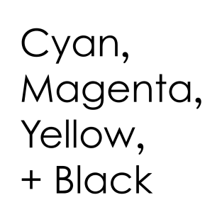 CMYK T-Shirt