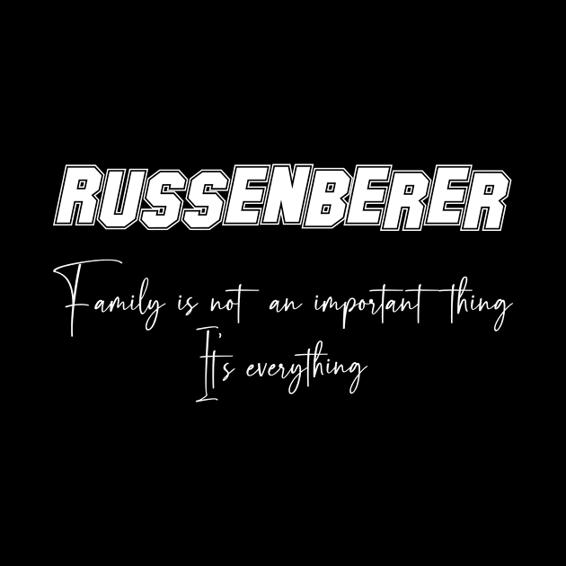 Russenberer Second Name, Russenberer Family Name, Russenberer Middle Name by JohnstonParrishE8NYy