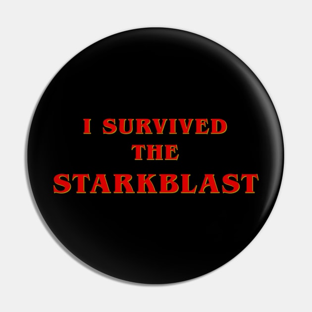 Starkblast Pin by rexthinks