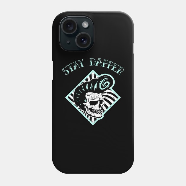 Stay Dapper Phone Case by Vintage Oldschool Apparel 