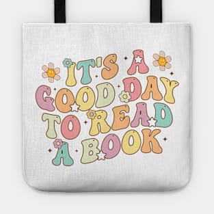 It’s a Good Day to Read a Book Lovers Library Reading Women T-Shirt Tote