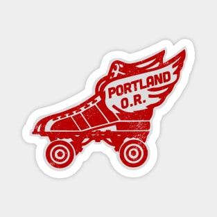 Portland Roller Derby Magnet