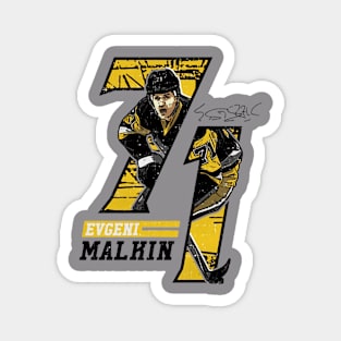 Evgeni Malkin Pittsburgh Offset Magnet