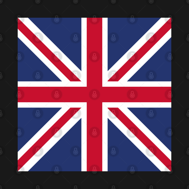 Great Britain Flag, Britain UK Country Pride, British Patriotic Gift For Men, Women & Kids by Art Like Wow Designs