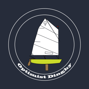Optimist Sailing Dinghy T-Shirt