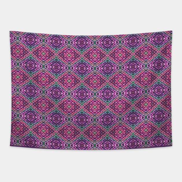 PURPLE KNIT PATTERN Tapestry by SianPosy