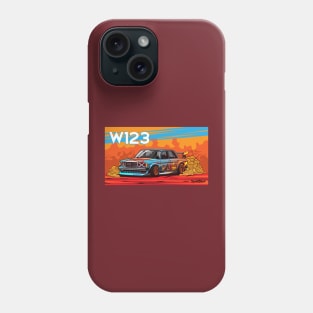 W123 restomod Phone Case