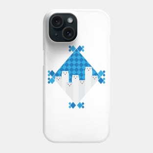 Peeking Polar Bears Phone Case