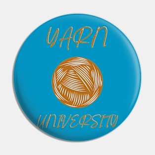 Yarn University Pin