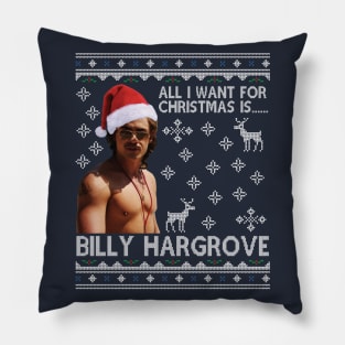 Stranger Things Billy Hargrove Christmas Wish Pillow