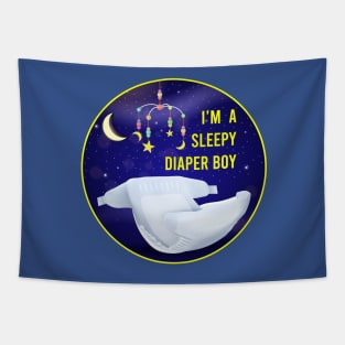 I'M A SLEEPY DIAPER BOY ABDL Tapestry