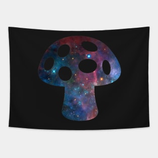 Trippy Mushroom tie dye Tapestry