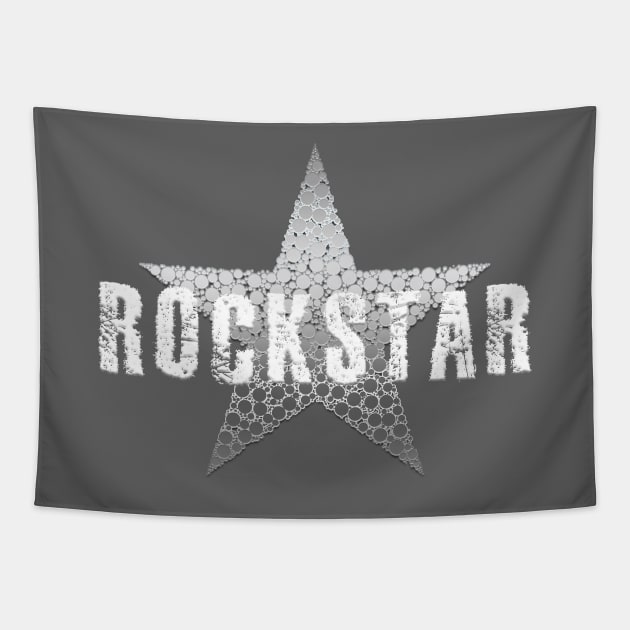 Rockstar (metallic) Tapestry by Sinmara