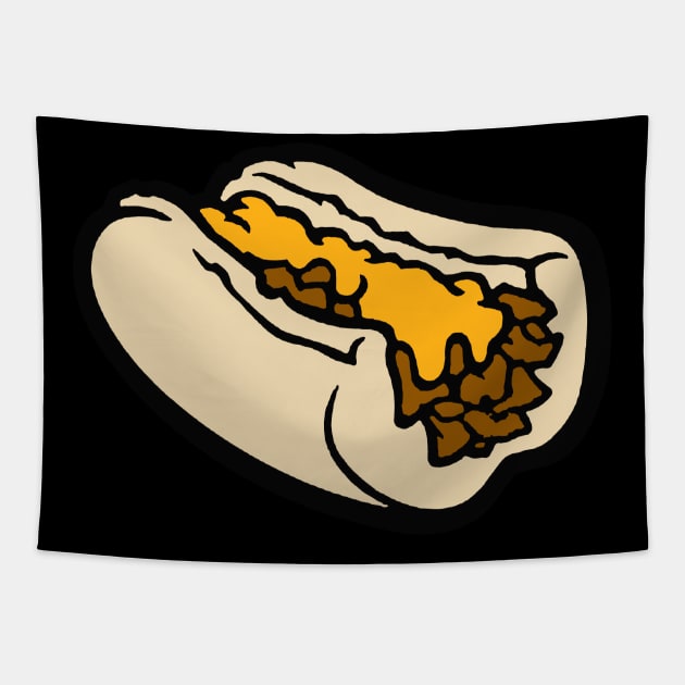 Philly Cheesesteak Tapestry by Philly Drinkers