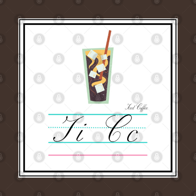 Iced Coffee Queer Alphabet Cards by 3mosCreatives