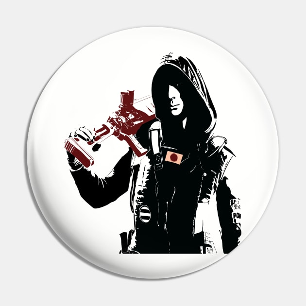 Rainbow Six Siege Hibana Pin by Donut