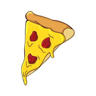 Happy Pizza Slice T-Shirt