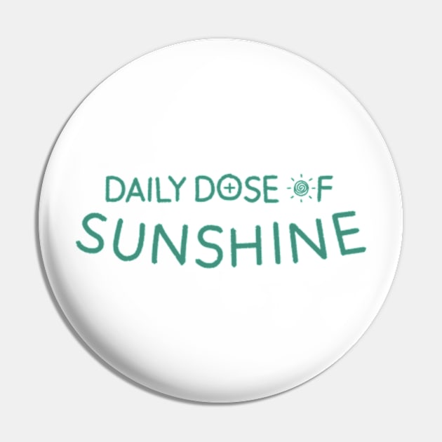 Daily Dose of Sunshine Pin by ayshatazin