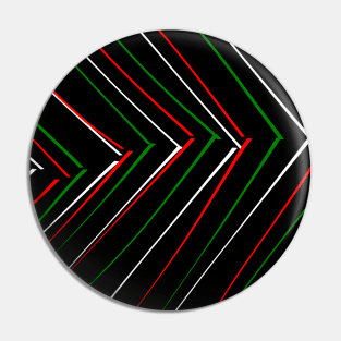 Palestine Color Lines Pin